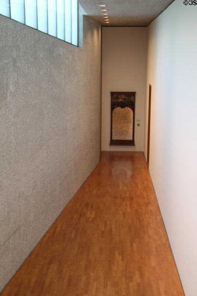 Hallway interior architecture at Villa Vauban Museum. Luxembourg, Luxembourg.