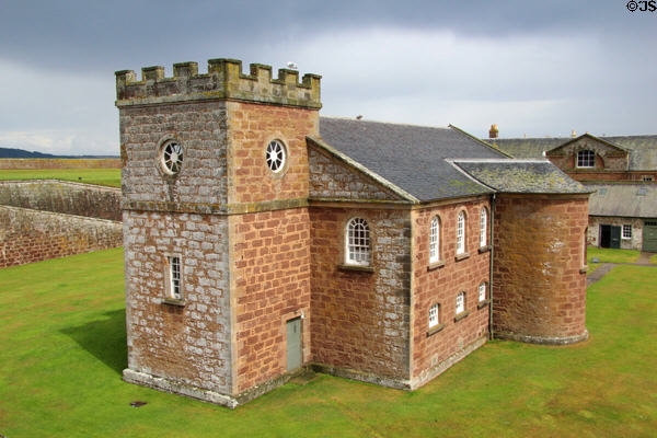 Regimental Chapel of Seaforth & Camerons Highlanders at Fort George. Fort George, Scotland.