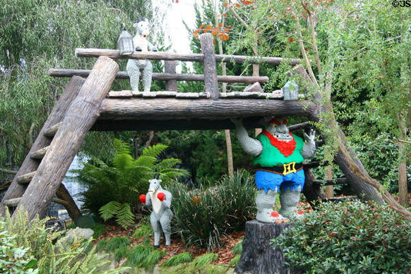Billy goat gruff at Legoland California. Carlsbad, CA.