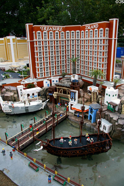 Lego Las Vegas at Legoland California. Carlsbad, CA.