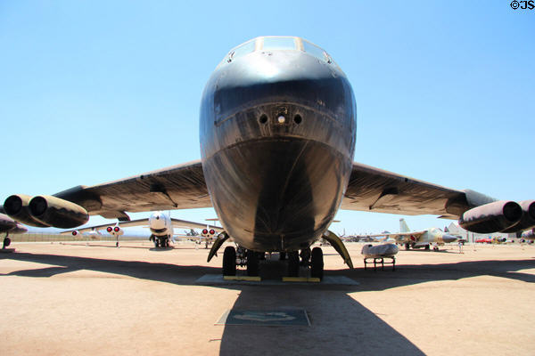 Boeing B-52D Stratofortress bomber (1954) at March Field Air Museum. Riverside, CA.