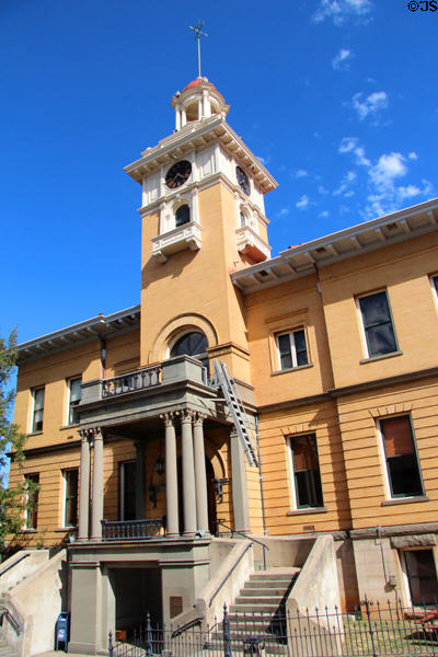 Tuolumne County Courthouse (1898). Sonora, CA. Architect: William Mooser & Son.