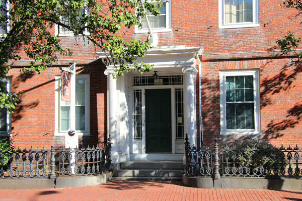 Front entrance of John Cabot House. Beverly, MA.