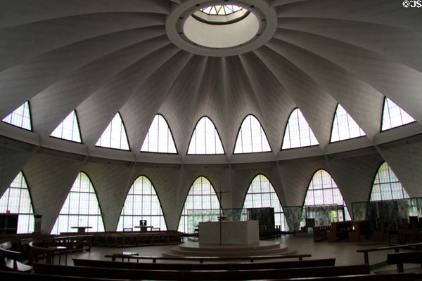 Interior of Priory Chapel. St. Louis, MO.