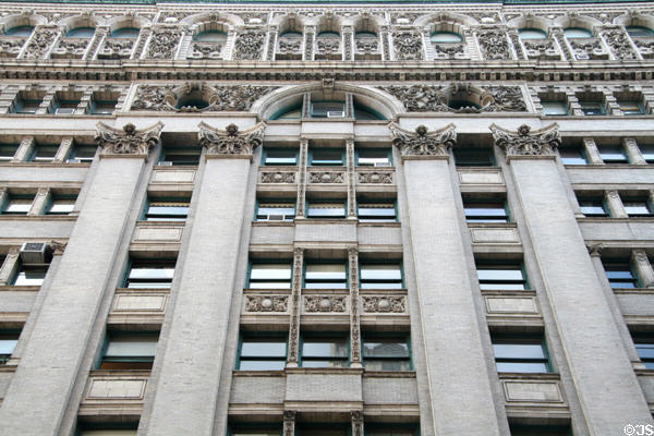 Facade of 487 Broadway. New York, NY.