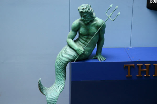 Statue of Neptune at Nauticus. Norfolk, VA.