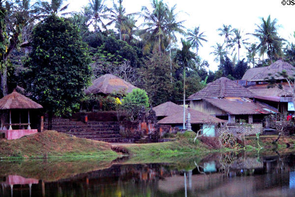 Balinese village scene. Bali, Indonesia.