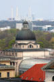 Bayer Staatskanzlei offices of Bavarian Minister-President under dome. Munich, Germany.