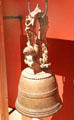 Bronze bell from Yangon at Five Continents Museum. Munich, Germany.