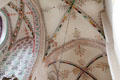 Ceiling painting of St Mary's Church. Greifswald, Germany.
