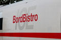 Bordbistro on Intercity Express Train. Köln, Germany.
