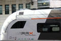Rhein Ruhr Express train in Köln Central Station. Köln, Germany.