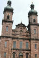 Sankt Peter baroque church , part of a large abbey complex. Sankt Peter, Germany.