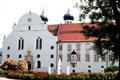 Facade of Benediktbeuern Abbey. Germany.