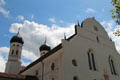Roofline of Benediktbeuern Abbey. Germany.