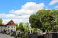 Cemetery on Benediktbeuern Abbey grounds. Germany.