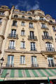 Residential building on Île St Louis. Paris, France.