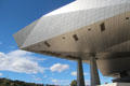 Overhang detail at Musée des Confluences. Lyon, France.