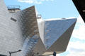 Roofline of Musée des Confluences. Lyon, France.