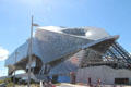 Facade of Musée des Confluences. Lyon, France.