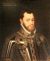 Portrait of Philippe II, King of Spain at Museum of European and Mediterranean Civilisations. Marseille, France.