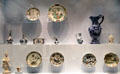 Collection of Chinese porcelain at Museum of European and Mediterranean Civilisations. Marseille, France.