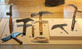 Collection of knives for pruning grape vines at Museum of European and Mediterranean Civilisations. Marseille, France.