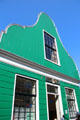 House of prosperous owner with traditional Dutch roofline at Arnhem Openlucht Museum. Arnhem, Netherlands.
