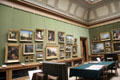 Art gallery, featuring artists from the Netherlands as well as works by well known artists from other parts of Europe at Teylers Museum. Haarlem, Netherlands.