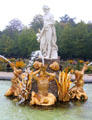 Statue of Venus & Cupid, a replica of one at Versailles by Gaspar Marsy. Het Loo, Netherlands
