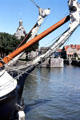 Ship in Buitenhaven, Enkhuizen. Netherlands.