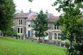 Town homes constructed for wealthy owners on Brandon Hill. Bristol, England.