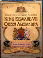 Program cover for visit of King Edward VII & Queen Alexandra to Bristol at M-Shed Museum. Bristol, England.