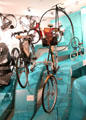 Antique bicycle display at M-Shed Museum. Bristol, England.