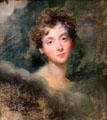 Lady Caroline Lamb painting by Sir Thomas Lawrence at Bristol Museum & Art Gallery. Bristol, England.