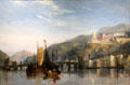 Heidelberg painting by William James Müller at Bristol, born in Bristol & for many years the city's best known artist at Bristol Museum & Art Gallery. Bristol, England.