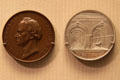 Medals of Sir Marc Isambard Kingdom Brunel & Completion of his Thames Tunnel at British Museum. London, United Kingdom.