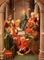 Christ among the Doctors painting by Maestro Bartolomé at University of Arizona Museum of Art. Tucson, AZ.