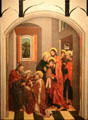 The Charge to Peter painting by Fernando Gallego at University of Arizona Museum of Art. Tucson, AZ.