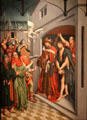 Ecce Homo painting by Fernando Gallego at University of Arizona Museum of Art. Tucson, AZ.
