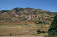 Red rocks landscape, area of concerts, seen from Dino Ridge. CO.