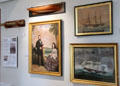 Nautical display at Connecticut River Museum. Essex, CT.