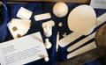 Display of ivory novelties from shops in Essex & Deep River at Connecticut River Museum. Essex, CT.