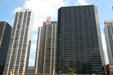 Highrise residences near Navy Pier. Chicago, IL.