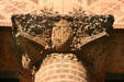 Terra-cotta column capital with initials GPB of Guaranty / Prudential Building. Buffalo, NY.