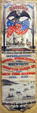 Souvenir ribbon from Great International Naval Review off New York City & Hampton Roads, VA from Hampton Roads Naval Museum at Nauticus. Norfolk, VA.