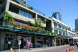Various food shops along Pike Place. Seattle, WA.
